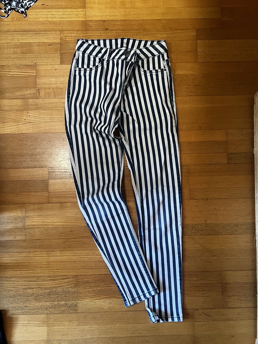 C&A Pantaloni: Gestreifte Jeans, Grösse 164 C&A – Usato da Bern venduto da fla_yj25