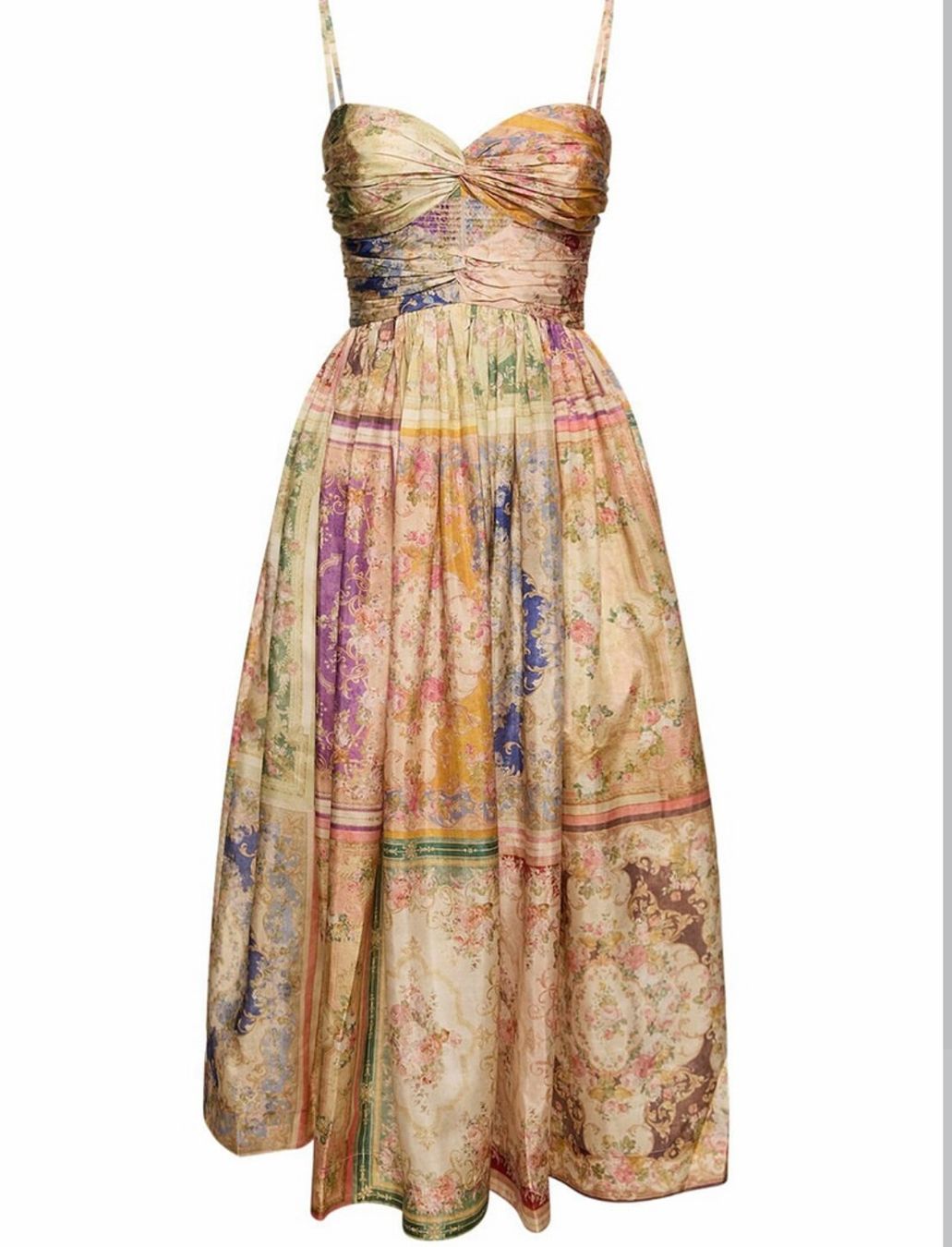 Zimmermann Vestiti: Zimmermann Elegant Silk Midi Dress – Nuovo (secondo la descrizione) da St.Josefen venduto da lop_lh8d 1