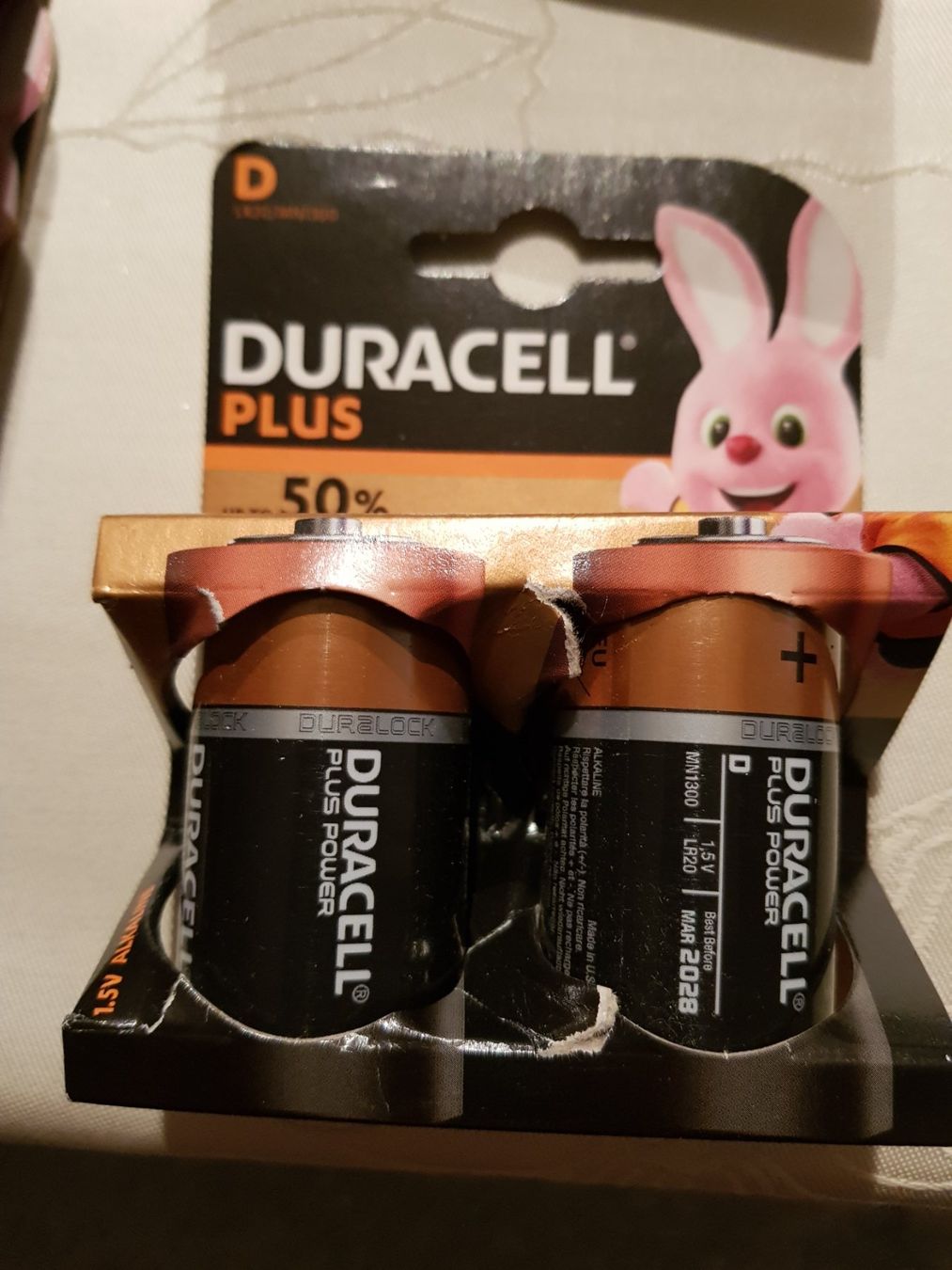 Caricatori & Batterie: Duracell plus Batterien D 2er Set Neu! – Nuovo e nell'imballaggio originale da Lupfig venduto da Angel17