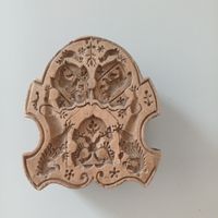 2 Holzmodel, eines datiert 1721