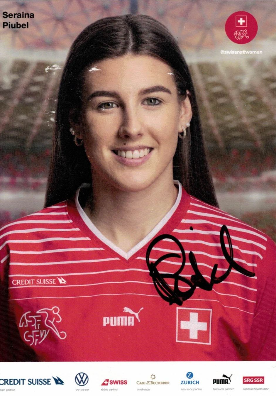 Autografi: Seraina Piubel Autogramm handsigniert Schweiz 2022 SELTEN – Nuovo (secondo la descrizione) da Thalwil venduto da JogaB0nito