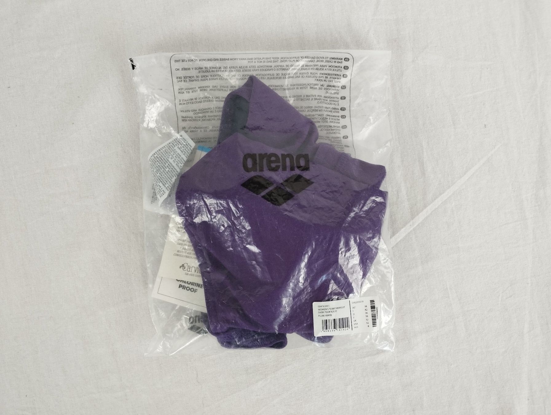 Arena Costumi da bagno & Bikini: ARENA Schwimmanzug violett Gr. 36 – Nuovo e nell'imballaggio originale da Schübelbach venduto da Restwert_Schubelbach 9