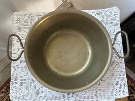 Grosse Messingschale/Topf, Vintage, Deko, Herbstzeit!