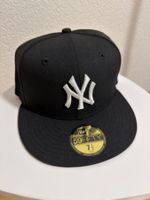 New Era New York Yankees 59FIFTY Black Fitted Grösse 7 1/2