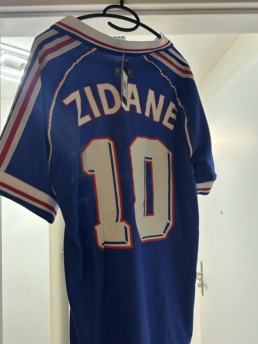 Adidas Canottiere & Pantaloni: Maillot 1998 Zidane XL – Nuovo e nell'imballaggio originale da Grancy venduto da arn_lmj6 1