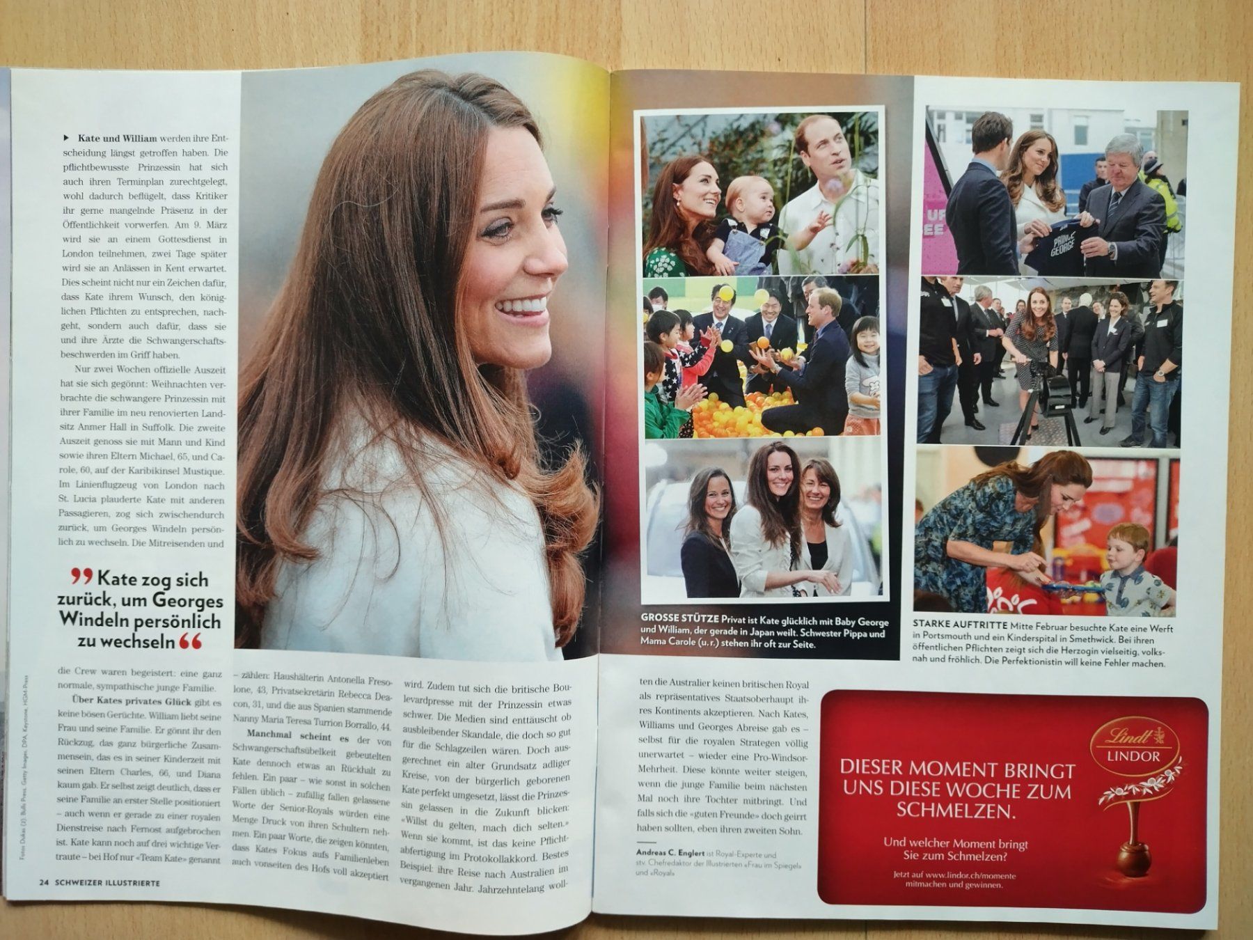 Riviste & Magazine: Schweizer Illustrierte - Kate Middleton, Schwangerschaft – Usato da Jona venduto da Argus36 3