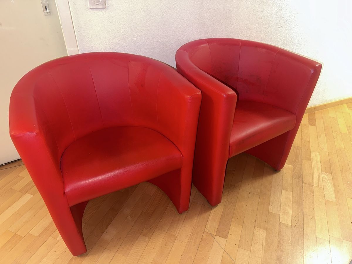 Fauteuils: Sessel rot 2 Stk – D'occasion à Winterthur par aod_hsv7