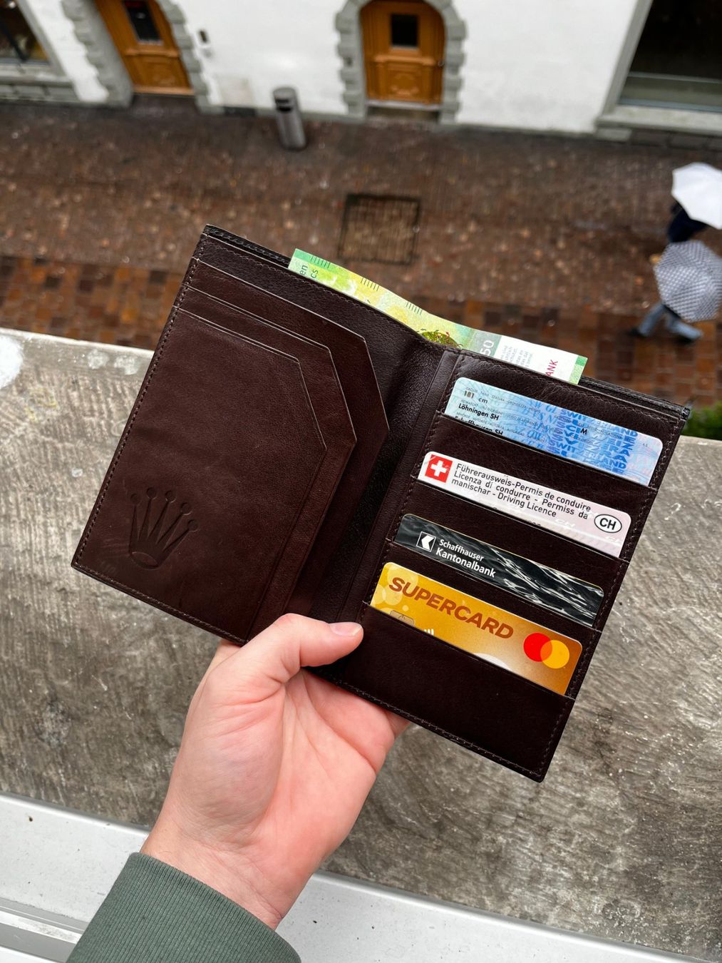 Portafogli: Rolex Wallet / Portemonnaie / Passportholder – Usato da Schaffhausen venduto da immervali 3