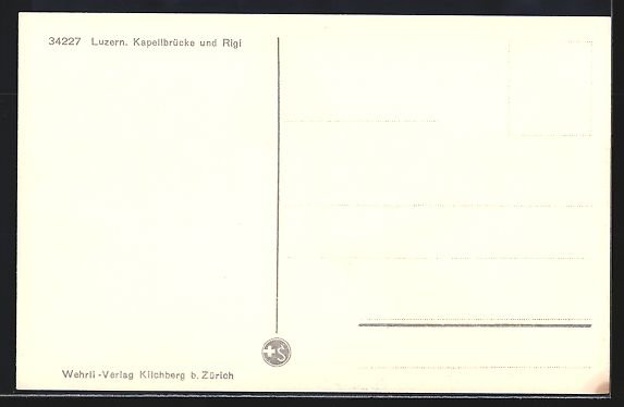 Cartes postales: Luzern, Kapellbrücke und Rigi – D'occasion à Berlin par bartko-reher 1