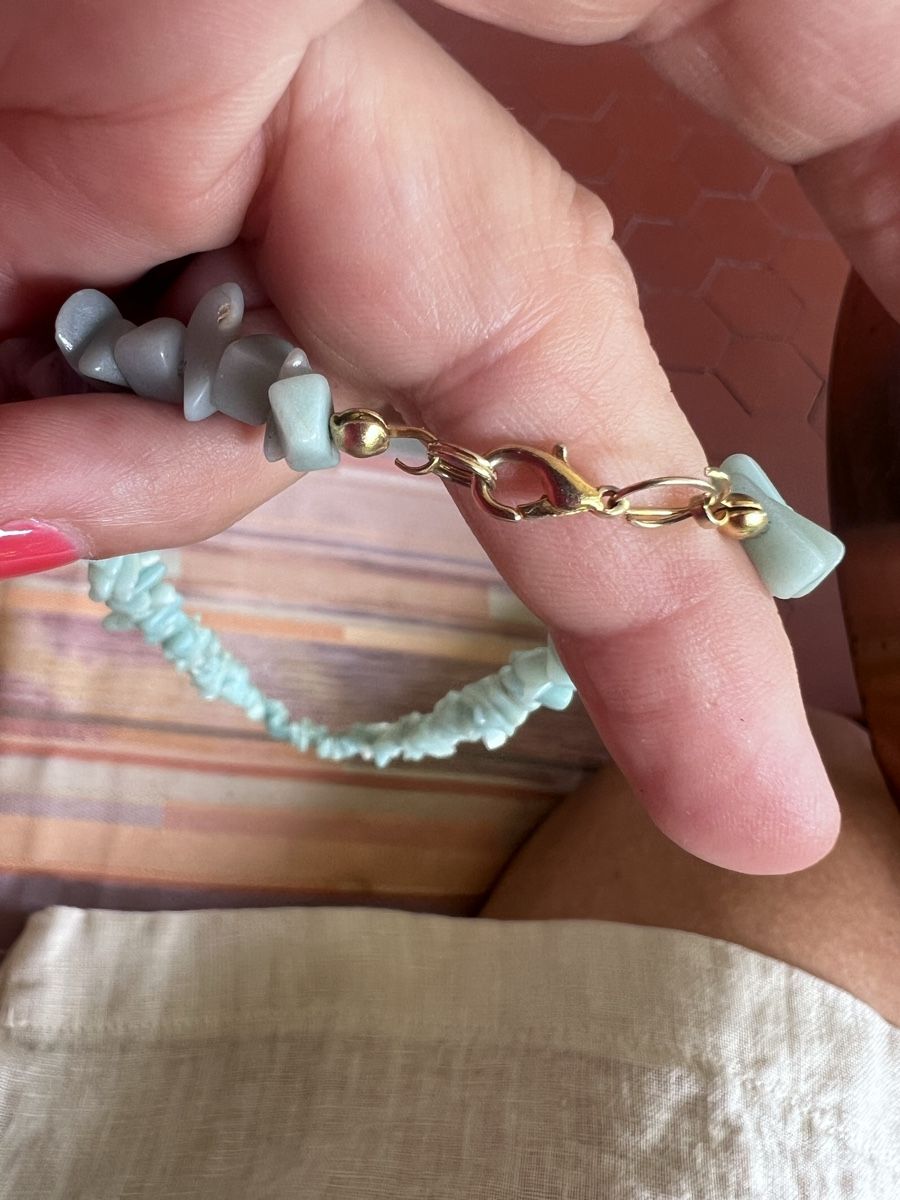 Altri gioielli: Peridot Kette und Amazonit Kette Vintage – Usato da Burgdorf venduto da puppennetz 5