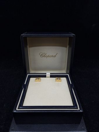 Chopard Happy Diamonds Ohrstecker 18K Gelbgold