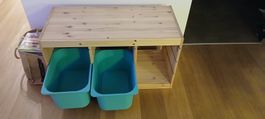 Etagère de rangement Trofast - pin clair