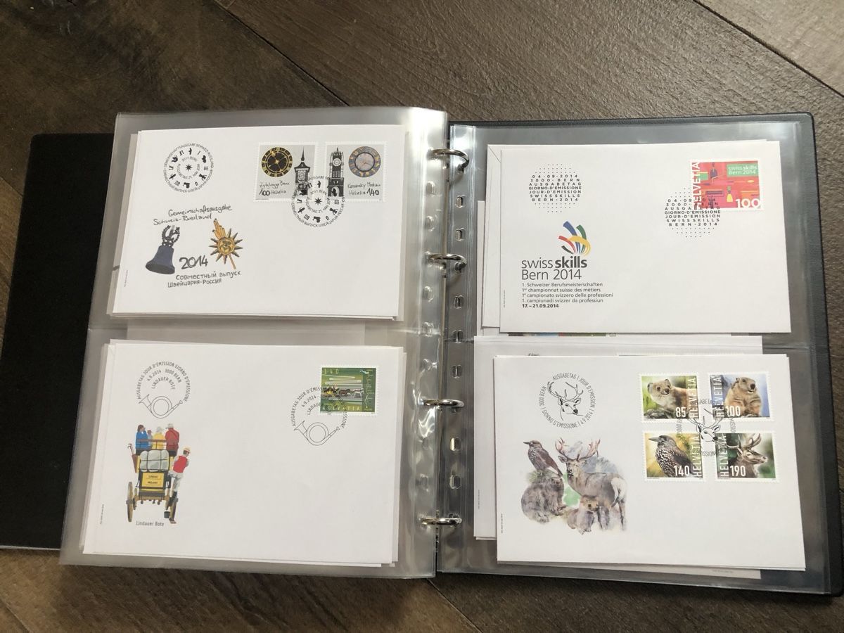 Tutti i francobolli: Schöne FDC Sammlung SCHWEIZ 2010-2014 – Nuovo (secondo la descrizione) da Lufingen venduto da Rac0 7