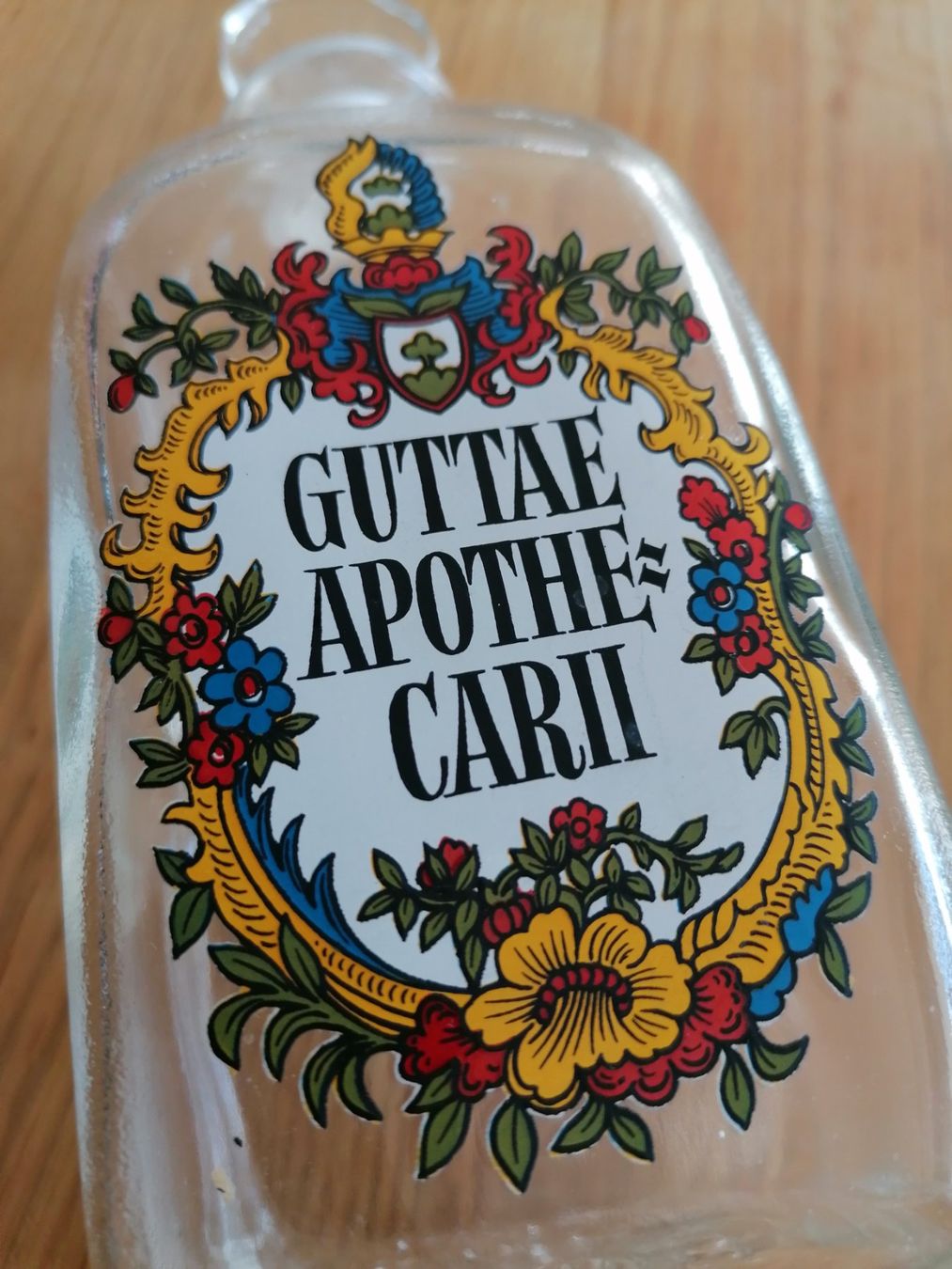 Accessori da laboratorio: Apothekerflasche "Guttae Apothecarii" 0.5 l – Usato da Basel venduto da vintagecollector 1