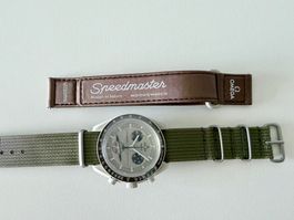 Bracelet NATO Khaki pour OMEGA x SWATCH Mission to Saturn