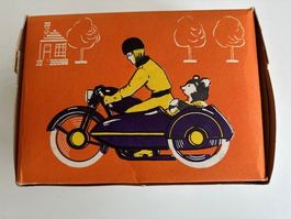 MOTO SIDE CAR IN SCATOLA NUOVA PERFETTA RUSSA