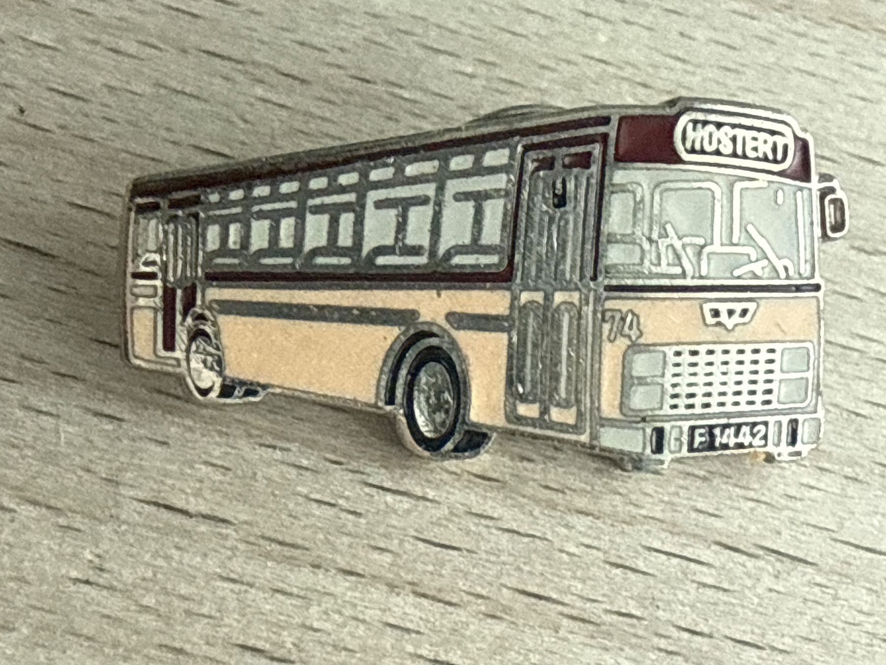 Placchette & Badge: Pin Bus Mostert Luxembourg – Usato da Glattbrugg venduto da Schweigmatt