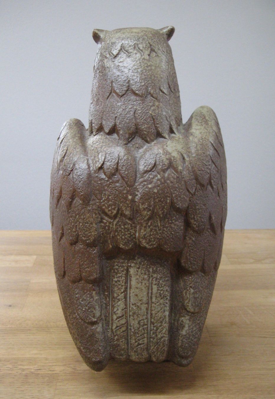 Statuette: Grosse Eule, signiert 1985 / Hans Borer Bildhauer – Usato da Langendorf venduto da Happy11 5