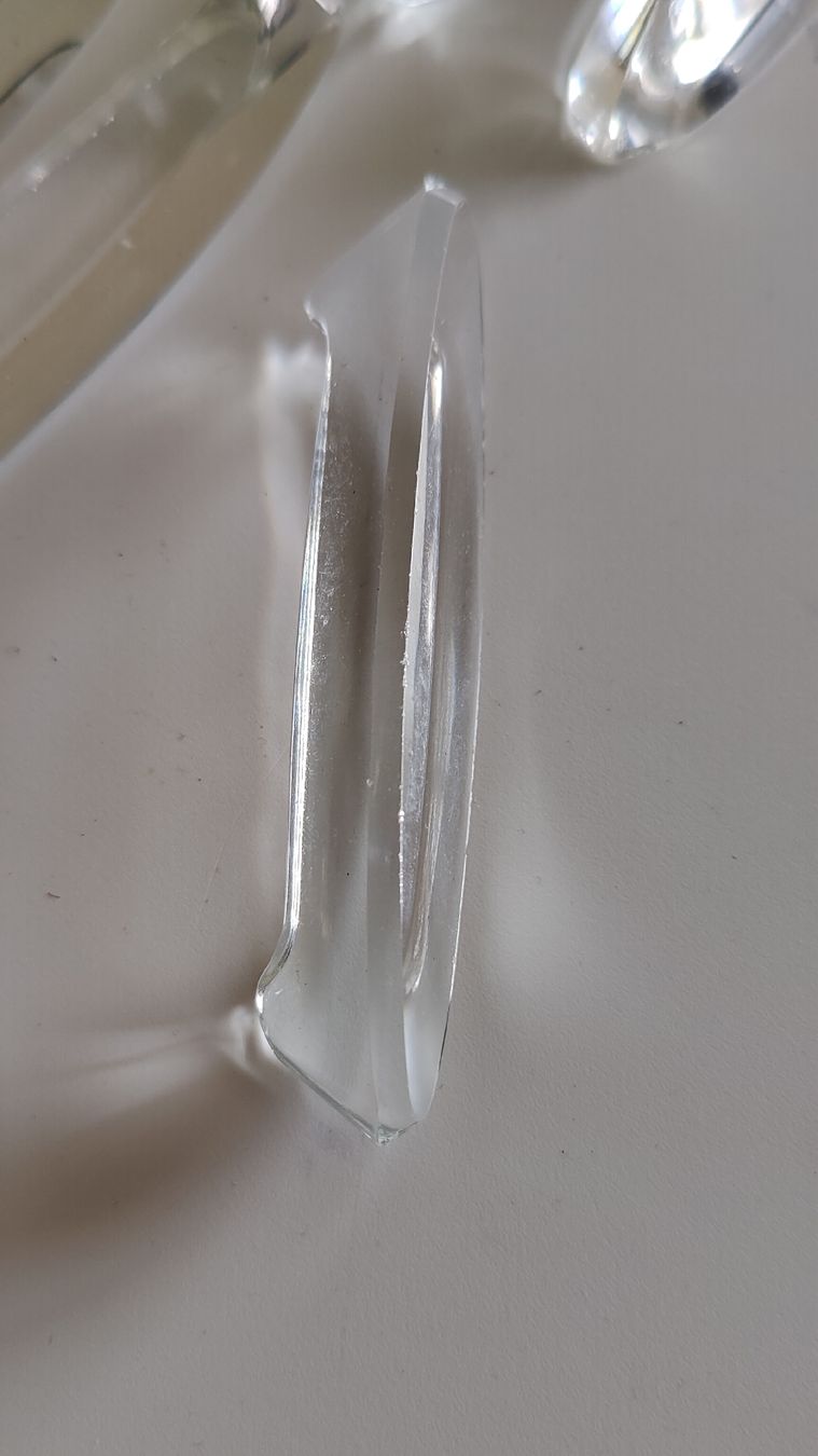Set di posate: Messerbank aus Glas 12 Stk. (LP1) – Usato da Neuenhof venduto da tap_mxt6 3