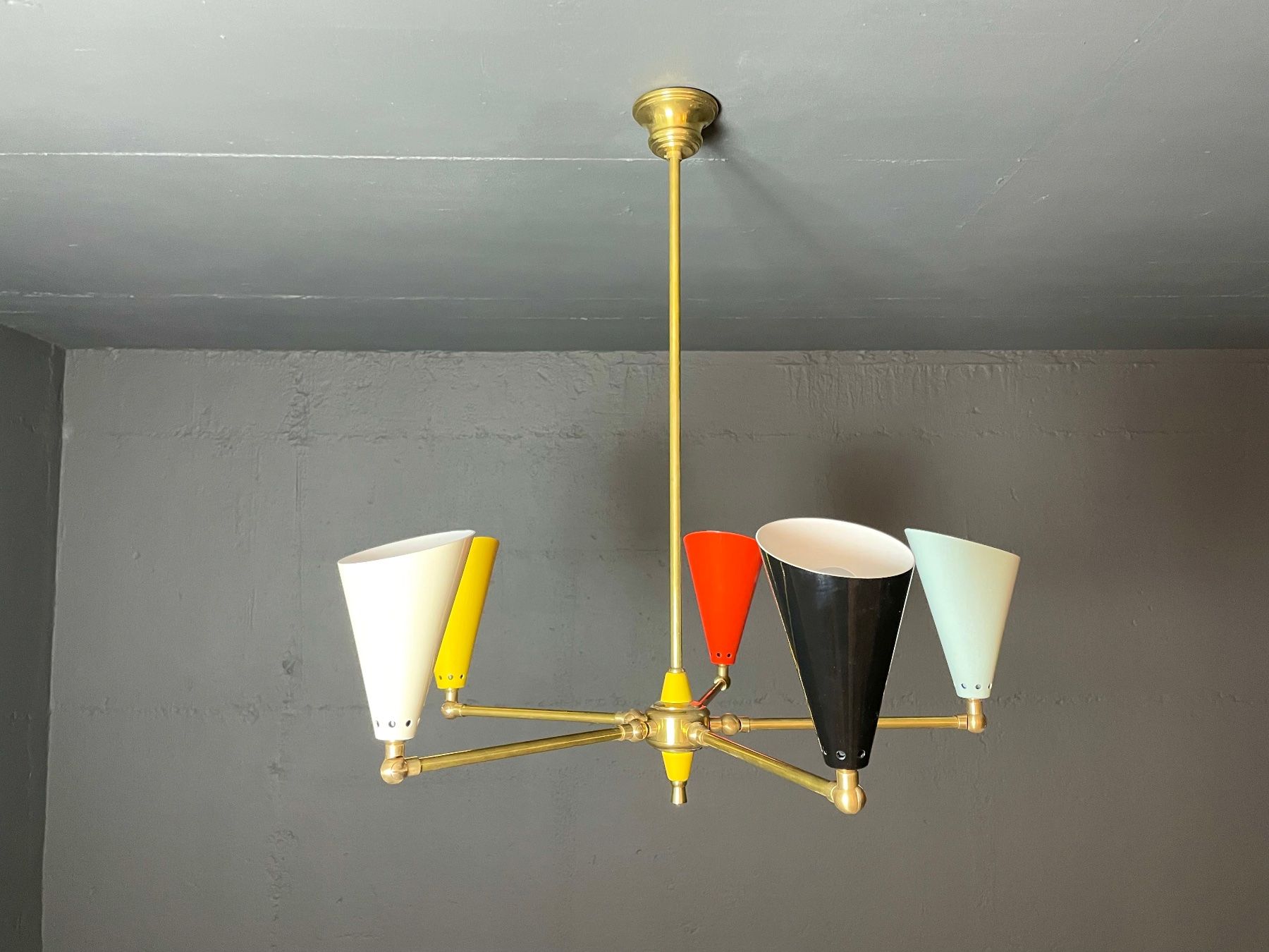 Lampadari & plafoniere: Articulated ceiling light - Deckenleuchte - Plafonnier – Usato da Genthod venduto da lightyear63 5