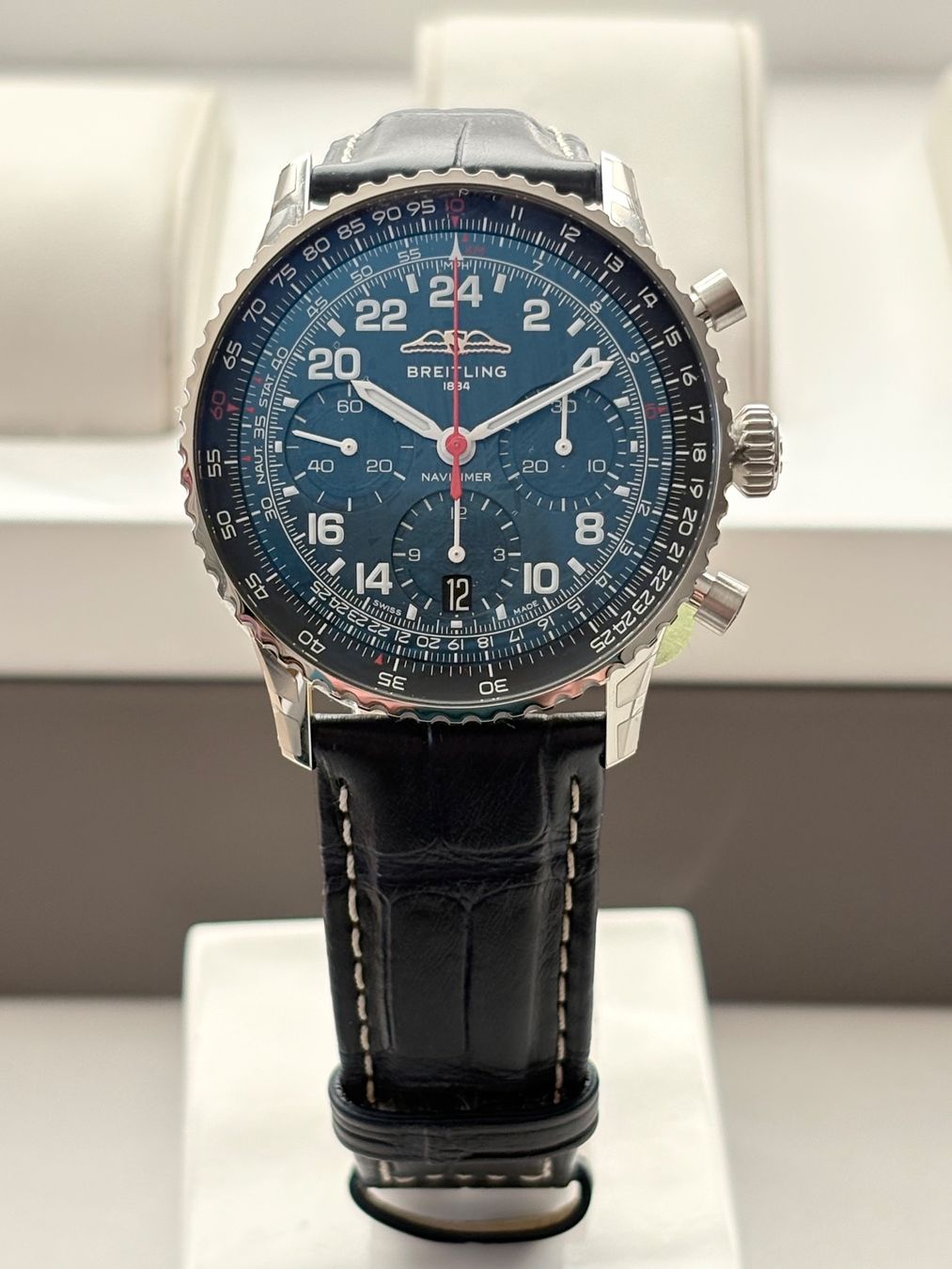 Breitling NAVITIMER B02 41mm COSMONAUTE ARTEMIS II. New/Gar (Neu und ...