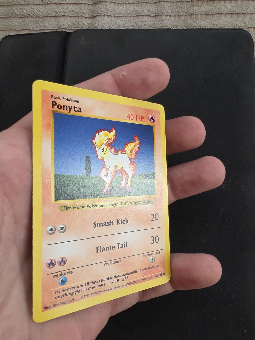 Pokémon Sammelbilder & Trading cards: Pokémon Karte Ponyta Basis Set Shadowless – Gebraucht aus oberbuchsiten von thug4 1