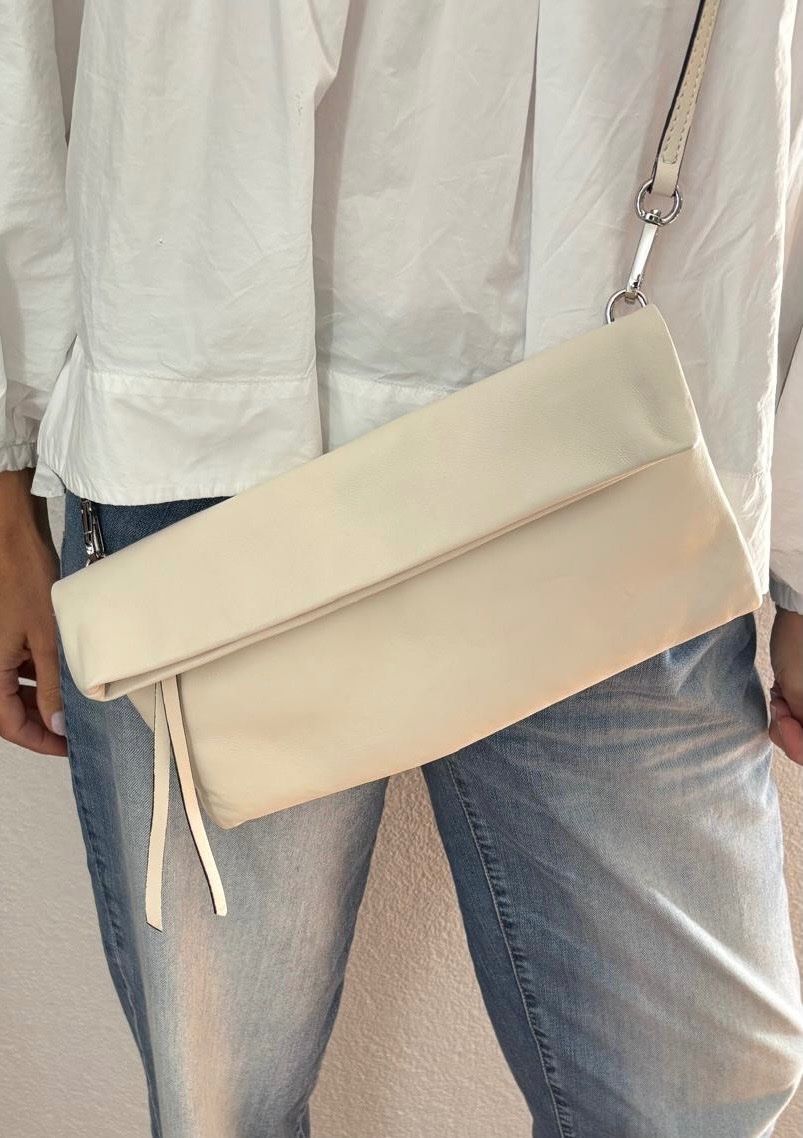 Gianni Chiarini Borse da donna: Gianni Chiarini Ledertasche,Clutch  Creme gebraucht – Usato da Neukirch Egnach venduto da Bruno-Privatverkauf 3