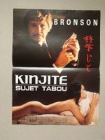 🟡 Kino Aushang Plakat Kinjite Sujet Tabou Bronson EROTICA