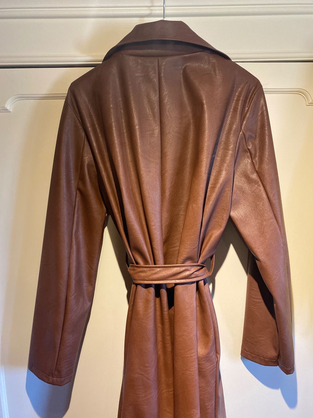 Cappotti: DAMEN MANTEL-LEDER -BRAUN – Nuovo e nell'imballaggio originale da Meienried venduto da ManuelaBoutique 4