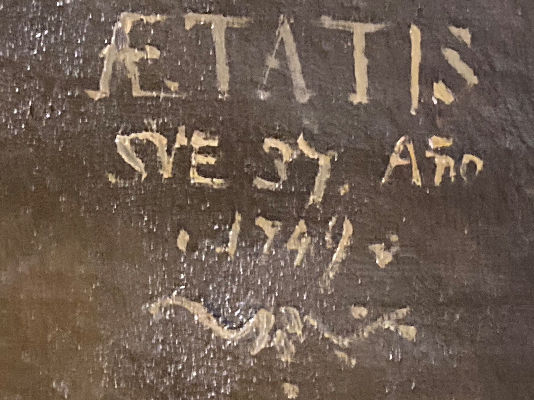 Dipinti: Altes Antikes Gemälde einer Frau mit Hut – Usato da Hirzel venduto da pjn_d7xp 2