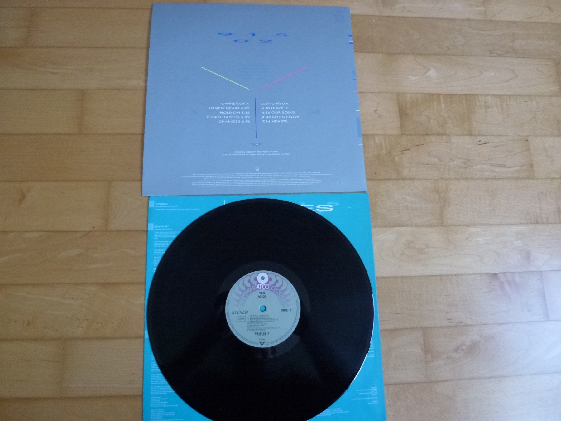 Dischi in vinile: Yes – 90125 – Usato da Bern venduto da Frebo 2