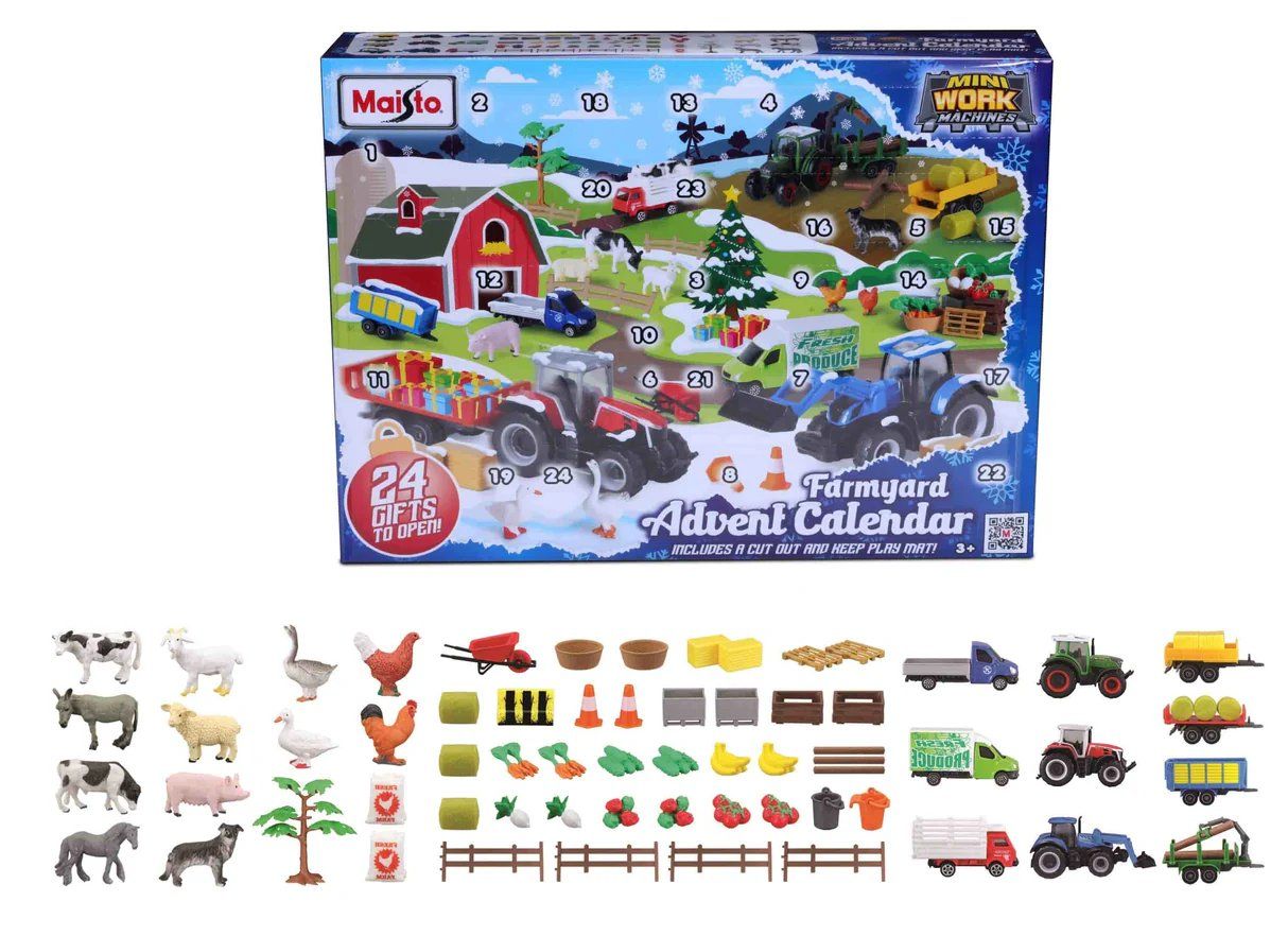 Calendari: Maisto Adventskalender Bauernhof – Nuovo e nell'imballaggio originale da Thun venduto da 24StoreGmbH