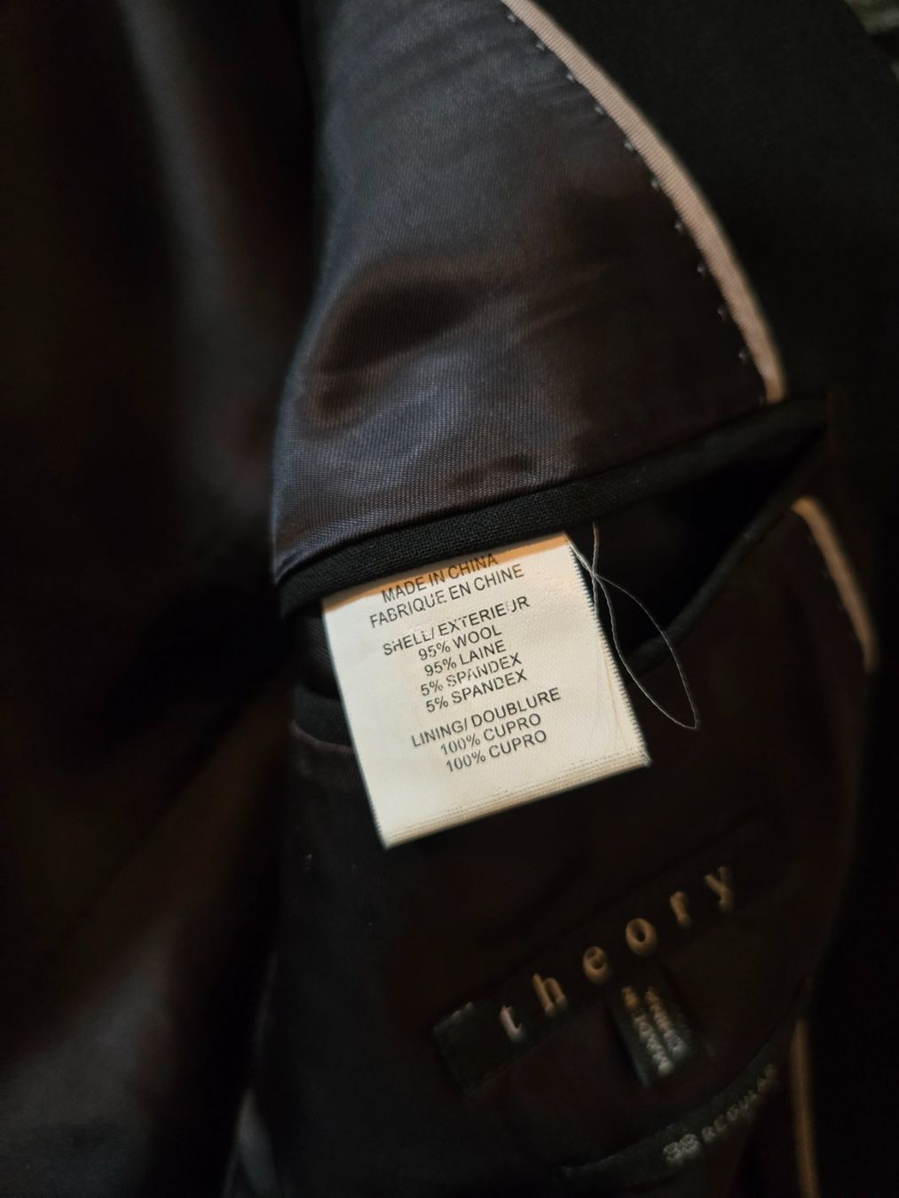 Theory Completi: Theory Anzug, Blazer und Hose, Schwarz – Usato da Basel venduto da noah27 6