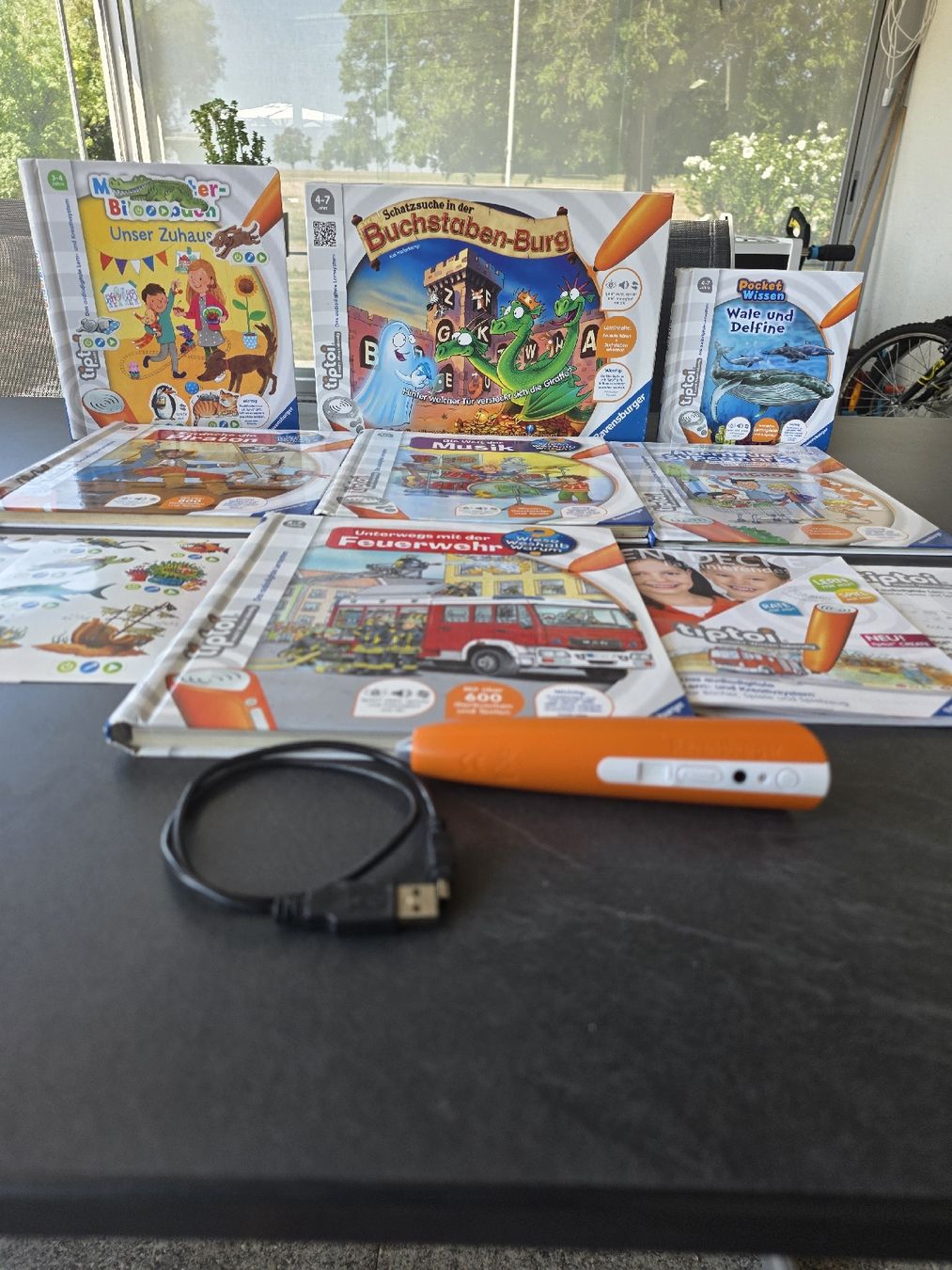 Audiolibri: TipToi mit Originalverpackung, einigen Hörbücher und Sticker – Usato da Kloten venduto da MichelleS