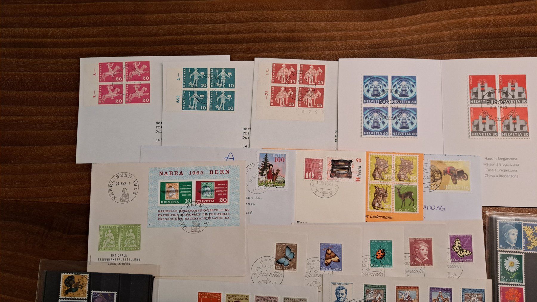 Alle Briefmarken: Briefmarkensammlung Schweiz gebraucht – Gebraucht aus Langendorf von thesi246 2
