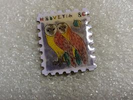 Ansteckpin 242: Briefmarke Helvetia