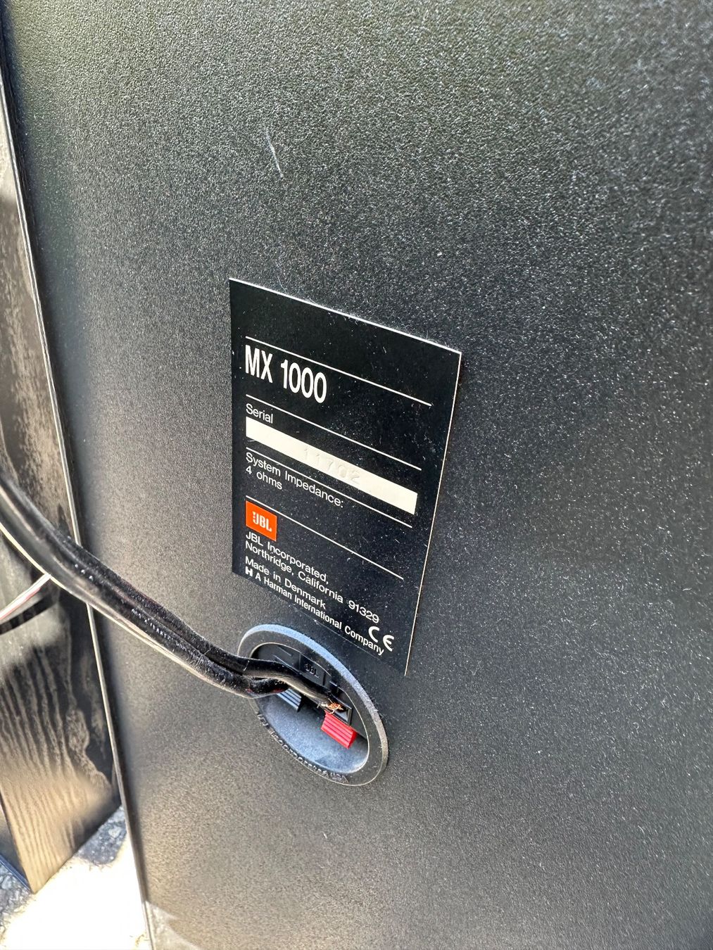JBL Lautsprecher: JBL MX1000 Standlautsprecher 2Stk – Gebraucht aus Thalwil von Wilhelm85 2