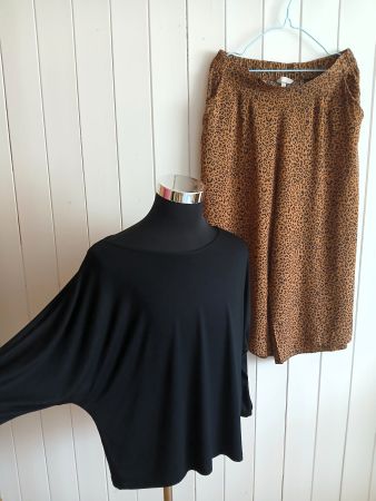 cooles Set LEO meets Fledermaus **Hose & Shirt für Gr. 42+