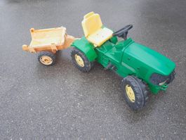 Tracteur John Deere - remorque offerte