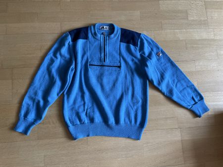 Retro Fila Pullover, Grössse M