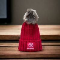 SWTZRLND Beanie Mütze Kappe rot, Schweiz Schwiiz Switzerland