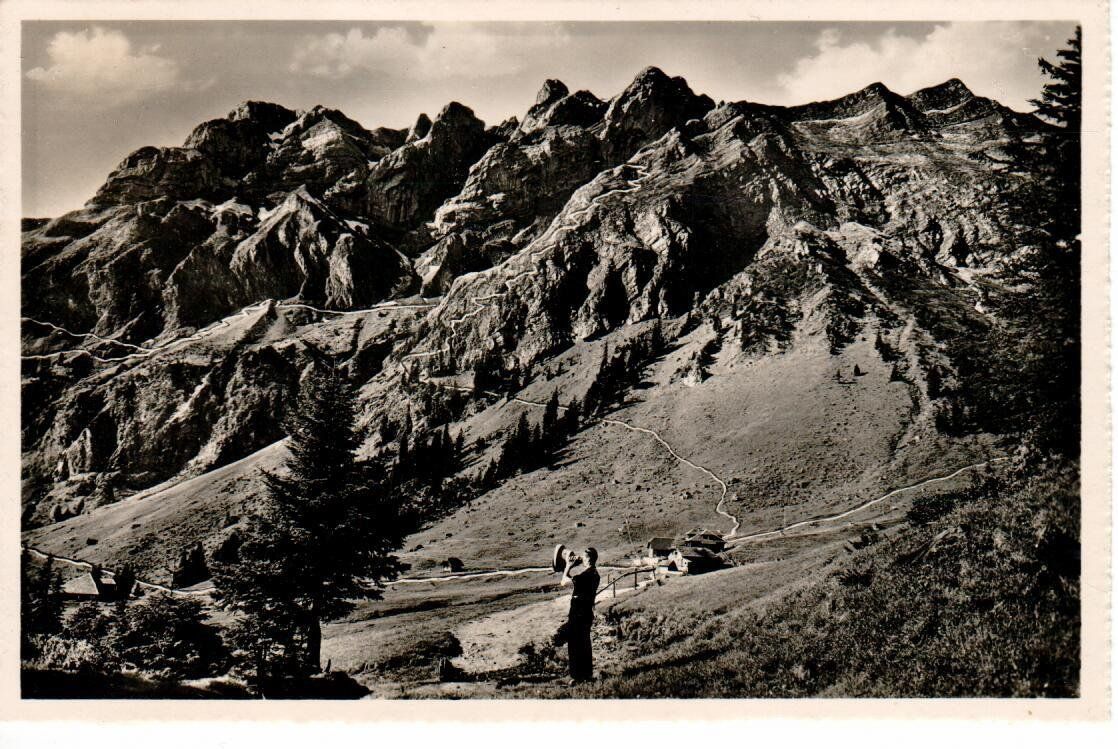 Ansichtskarten: Fräkmünd am Pilatus  1946 – Gebraucht aus Wolhusen von Curver9