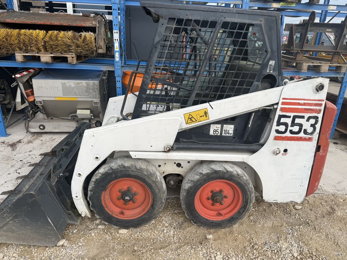 Bobcat Hoflader: Kompaktlader Bobcat 553 Bagger – Gebraucht aus Niederbipp von baggerch