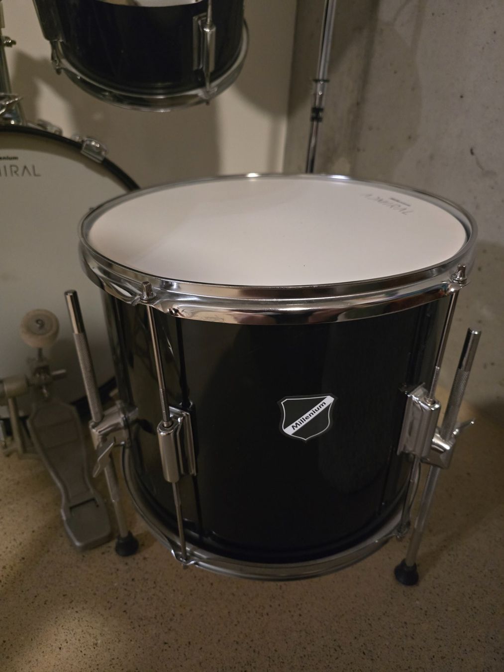 Strumenti musicali: Kinder Schlagzeug Millenium Admiral 7-teiliges Set – Usato da Diepoldsau venduto da komando2 3