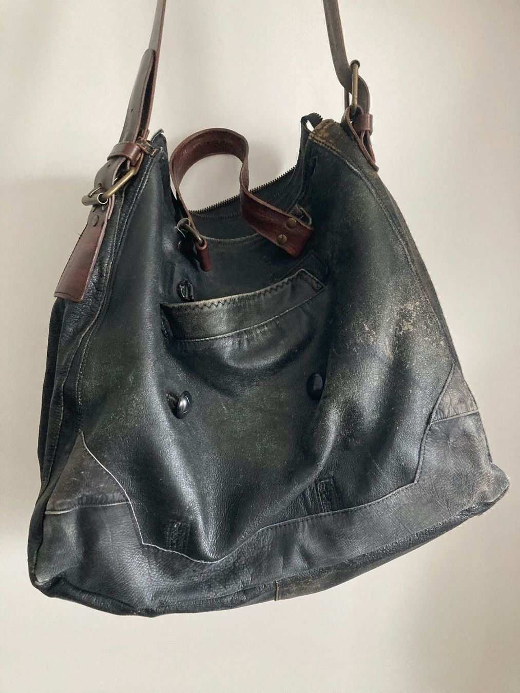 Borse: Tasche Vintage Leder Silentpeople – Usato da Birrwil venduto da Bruce1968 3