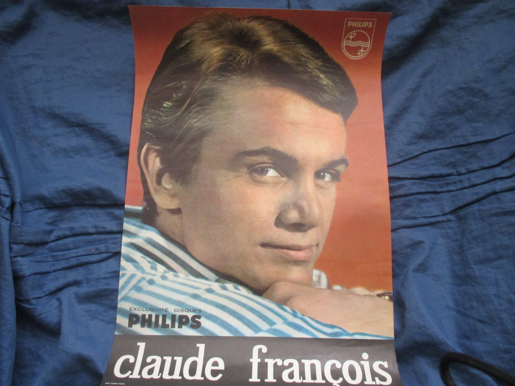 Posters & Illustrations: affiche Claude François – D'occasion à Colombier NE par Nevenma 1