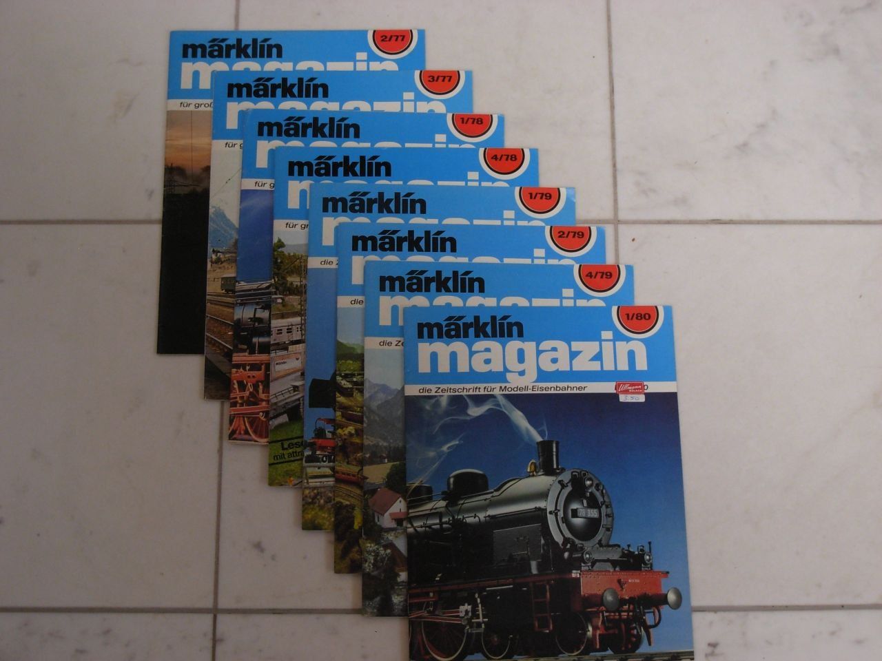 Märklin Trains électriques: 8 x Märklin Magazine – D'occasion à Oberrieden par Hobbyschiff