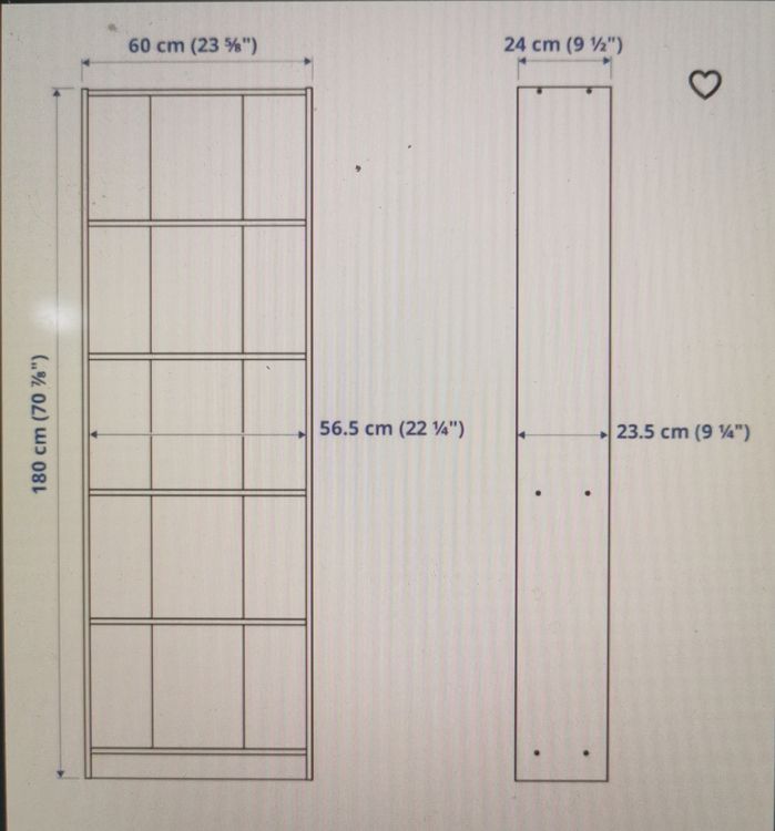 Ikea Gersby Bücherregal | Kaufen auf Ricardo