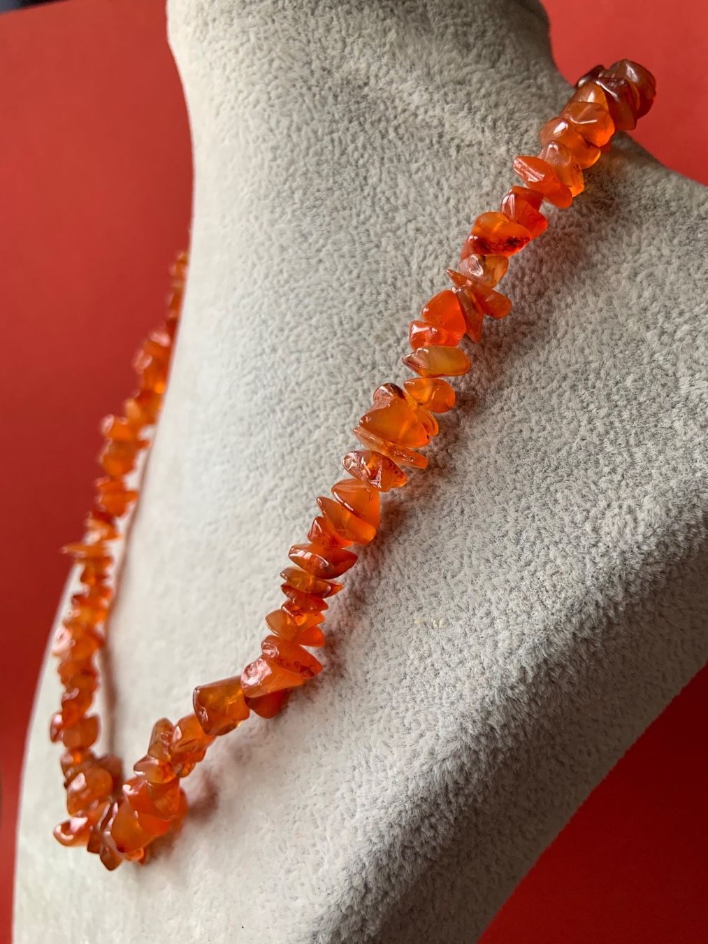 Catenine: Bernsteinkette leuchtend (45 cm) – Usato da Laufen venduto da belleskulptur 8