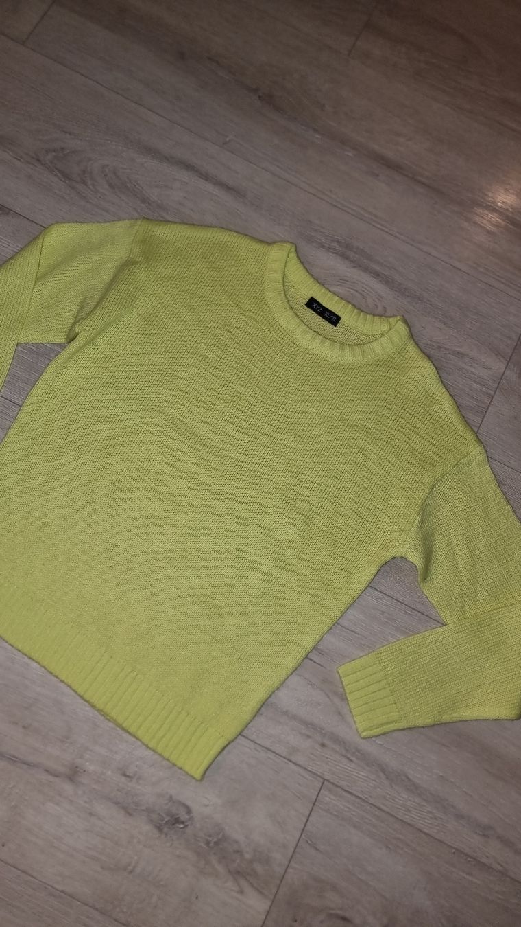 Maglioni & Felpe: Frühlings-Trend: Neuwertig neongelber Pullover 146 – Nuovo (secondo la descrizione) da Wigoltingen venduto da Zuckerfee84 1
